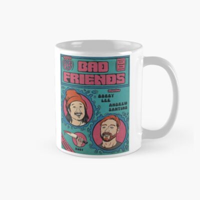 Bad Friends Andrew Santino & Bobby Lee Mug