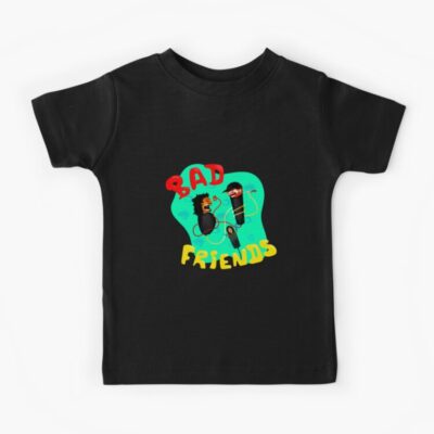 Hot Bad Friends Podcast Kids T-shirt
