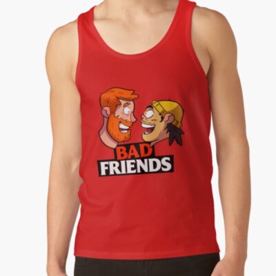 Bad Friends Podcast Bobby Lee Andrew Santino Tank Top