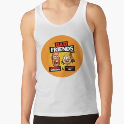Bad Friends Funny Face Tank Top