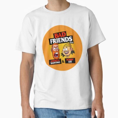 Bad Friends Funny Face T-shirt