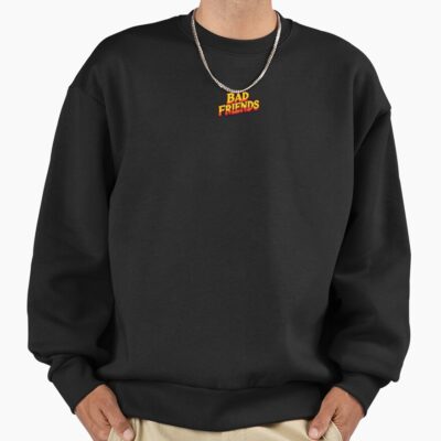 Bad Friends Logo Text Sweatshirt