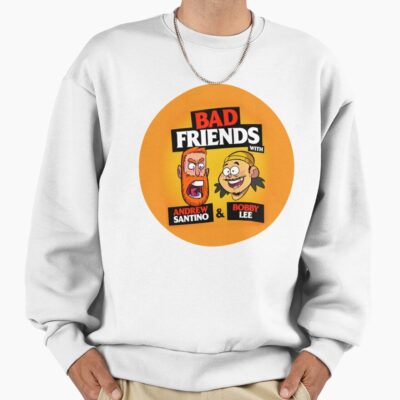 Bad Friends Funny Face Sweatshirt