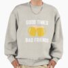 ssrcooversized sweatshirtmens 01oatmeal heatherfrontsquare productx1000 12 - Bad Friends Shop