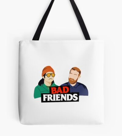 Bad Friends Comedy Meme Tote Bag