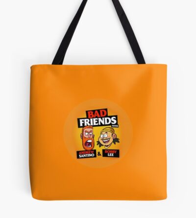 Bad Friends Funny Face Tote Bag