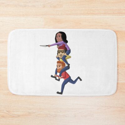 Bad Friends Rudy Bobby Santino Bath Mat