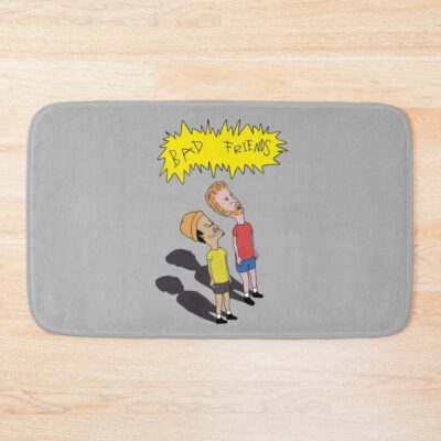 Bad Friends With Andrew Santino And Bobby Lee Beavis And Butt Head Style Bath Mat