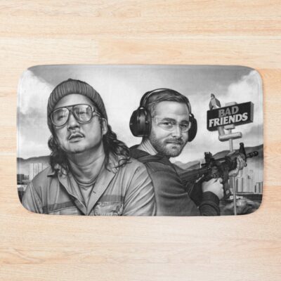 Bad Friends Podcast Bath Mat
