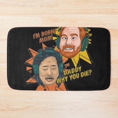 Bad Friends Daddy Why You Die Bath Mat