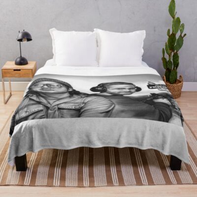 Bad Friends Podcast Classic Throw Blanket