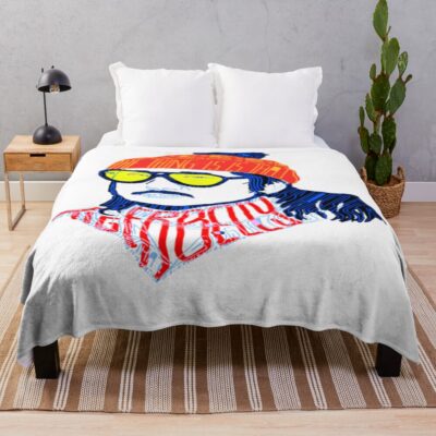 Is That Portrait Of Bobby Lee Throw Blanket