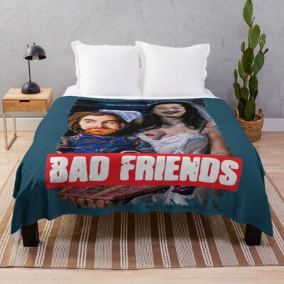 Bad Friends Hot Design Throw Blanket