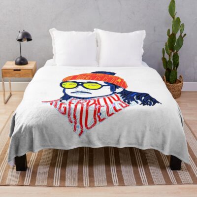 Is Is That Portrait Of Bobby Lee Throw Blanket