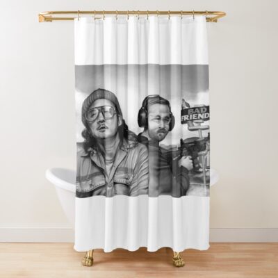 Bad Friends Podcast Classic Shower Curtain