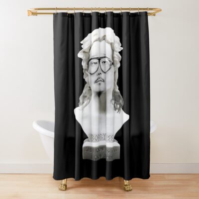 Bobby Lee Socrates Shower Curtain
