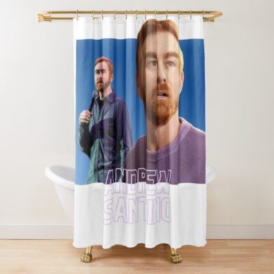 Andrew Santino Shower Curtain