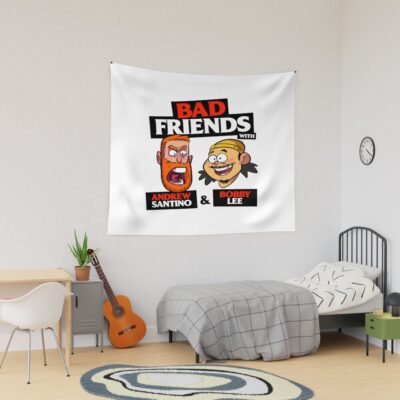 Tiger Belly Bad Friends Tapestry
