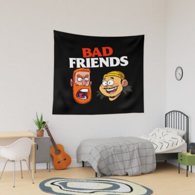 Bad Friends For Fans Tapestry