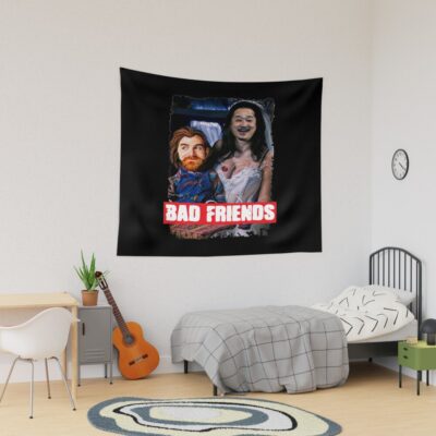 Bad Friends Andrew Santino & Bobby Lee Tapestry