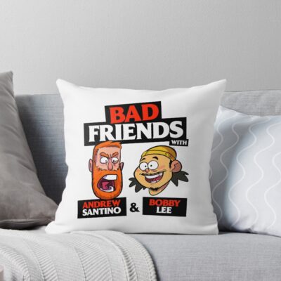 Tiger Belly Bad Friends Throw Pillow