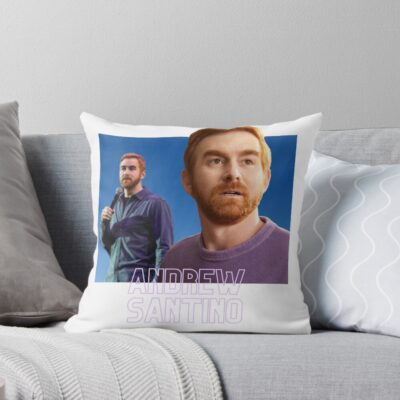 Andrew Santino Throw Pillow